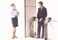 Первая фильм «Турникеты и электронные проходные», 1996 год